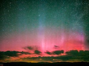 Aurora over Taos